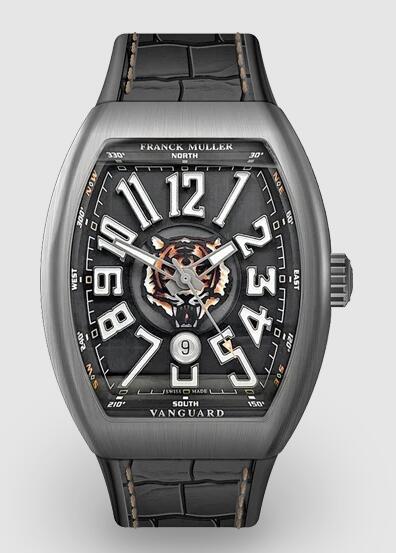 Buy Franck Muller Vanguard Harimau Replica Watch for sale Cheap Price V 45 SC DT TT BR NR